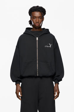 Bird Logo Zip Hoodie