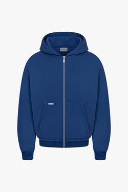 Heavy Blank Zip Hoodie