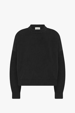 Cropped Knit Sweater