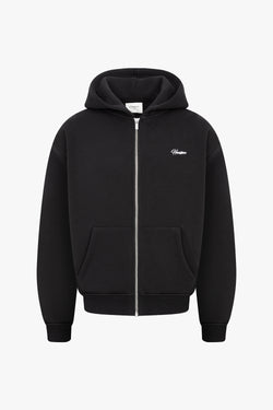 Script Zip Hoodie
