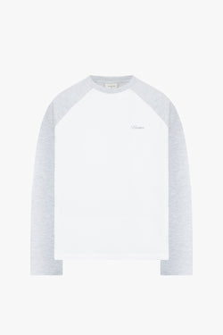Script Two Tone Long Sleeve