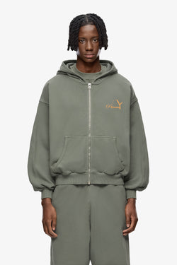 Bird Logo Zip Hoodie